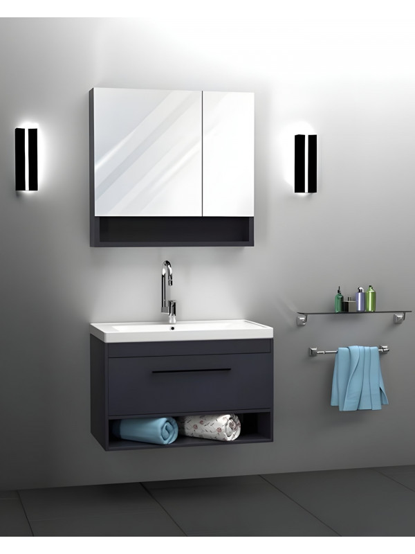 Bakırköy 80 Cm Banyo Dolabı