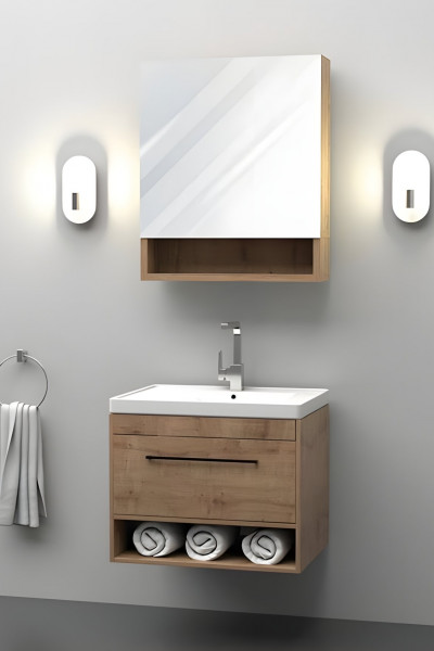 Bakırköy 65 Cm Banyo Dolabı