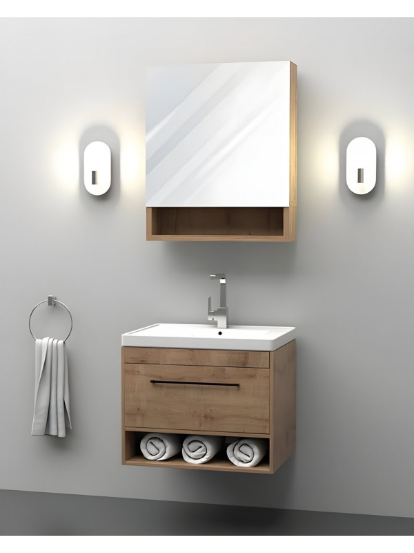 Bakırköy 65 Cm Banyo Dolabı