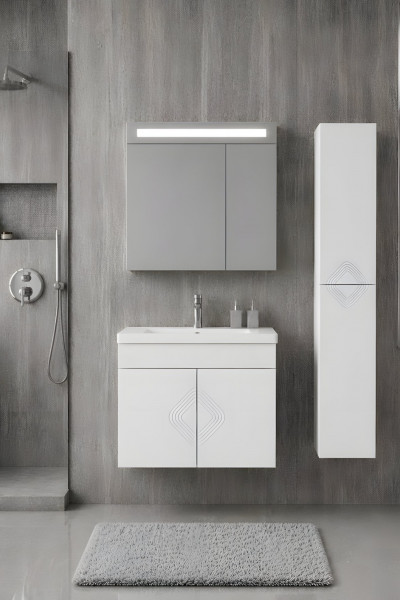 Bella 65 Cm Banyo Dolabı