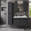 Lila 100 Cm Banyo Dolabı