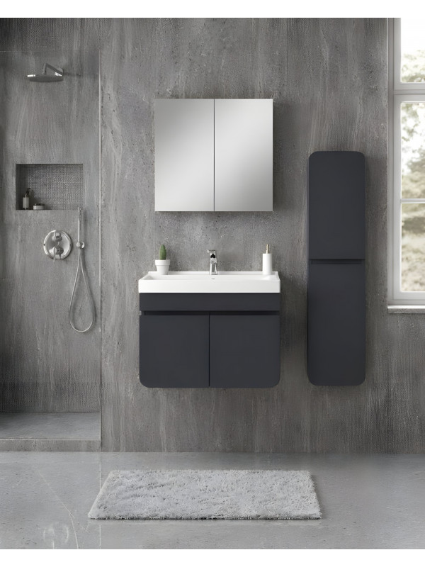 Lizbon 80 Cm Banyo Dolabı