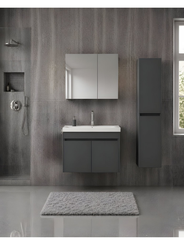 Neva 80 Cm Banyo Dolabı